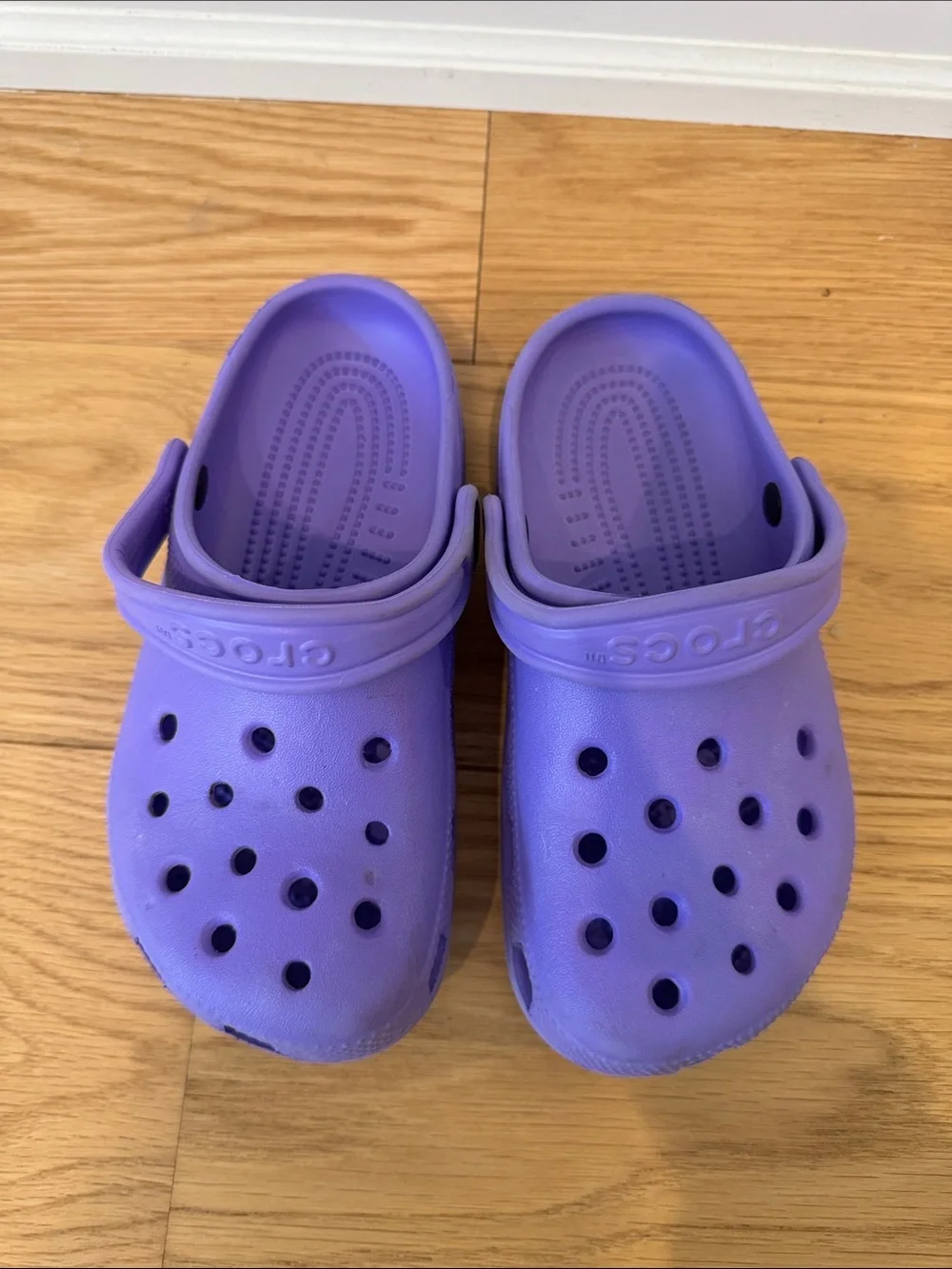 CROCS Mystic Purple Classic Clogs